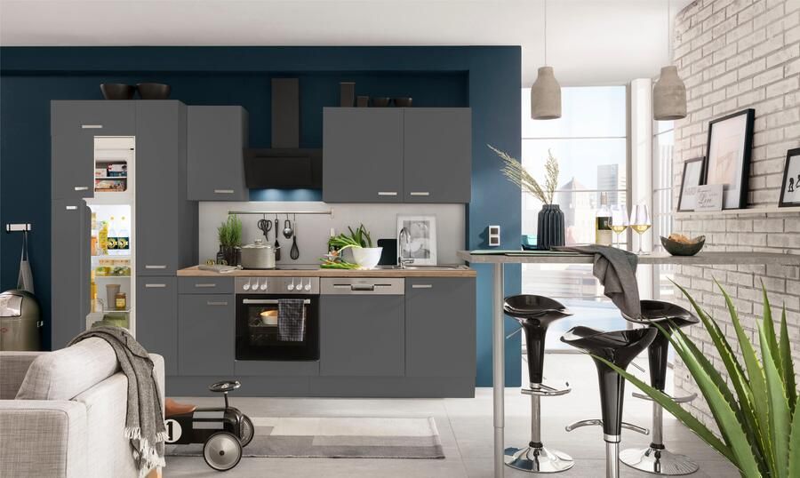 OPTIFIT Keukenblok Parma zonder elektrische apparaten breedte 300 cm - Foto 5