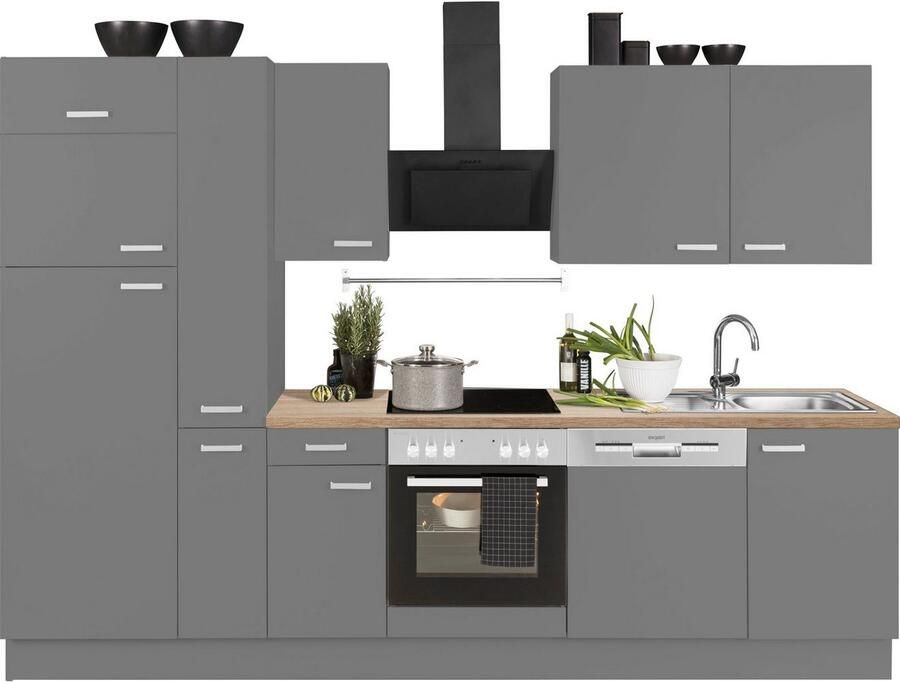 OPTIFIT Keukenblok Parma zonder elektrische apparaten breedte 300 cm - Foto 2