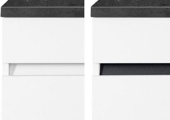 OPTIFIT Hoekkeuken Roth Afmetingen 300x175 cm naar keuze met elektrische apparaten met apothekerskast - Foto 7