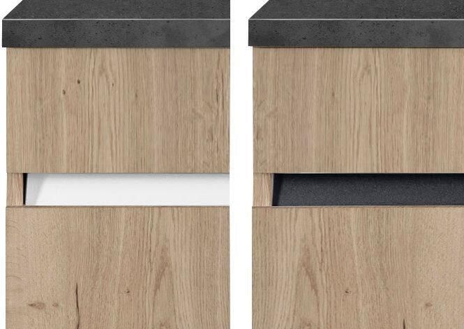 OPTIFIT Keukenblok Roth Breedte 300 cm optioneel met elektrische apparaten met apothekerskast - Foto 7