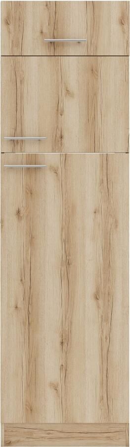 OPTIFIT Koelkastombouw Bella Breedte 60 cm niche-afmetingen B D H 56 7 55 5 144 6 cm - Foto 2