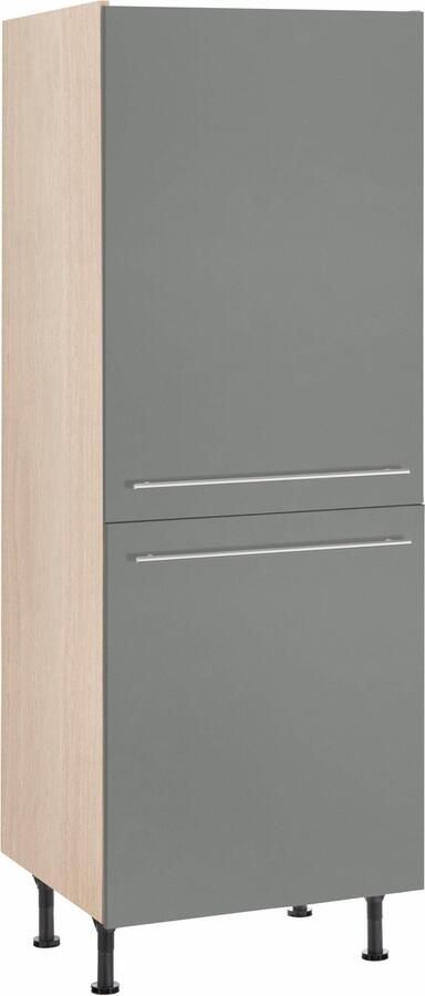 OPTIFIT Koelkastombouw Bern 60 cm breed 176 cm hoog in hoogte verstelbare stelpootjes nisafm. 88 - Foto 3