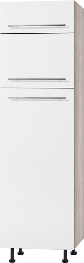 OPTIFIT Koelkastombouw Bern 60 cm breed 212 cm hoog met in hoogte verstelbare stelpoten