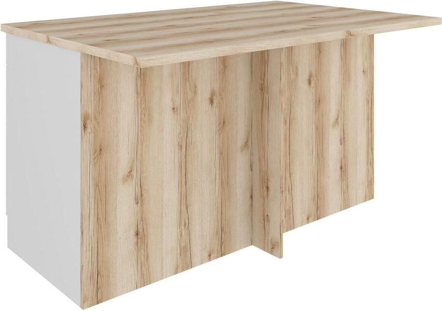 OPTIFIT Kookeiland Breedte 150 cm 2 deuren 3 lades 2 uittrekelementen