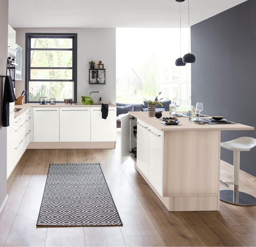 OPTIFIT Kookeiland met balie Bern breedte 160 cm