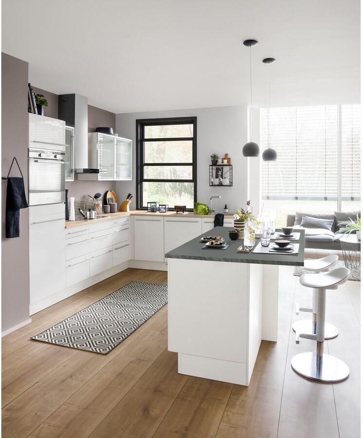 OPTIFIT Kookeiland met balie Bern breedte 160 cm - Foto 3