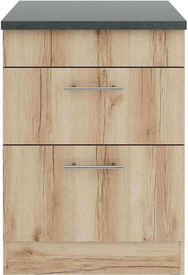 OPTIFIT Ombouwkast voor fornuis Bella Breedte 60 cm voor kookplaten 2 uittrekken - Foto 2