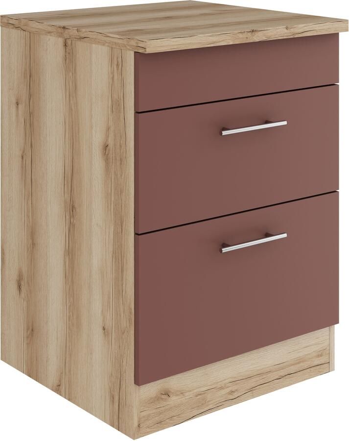 OPTIFIT Ombouwkast voor fornuis Bella Breedte 60 cm voor kookplaten 2 uittrekken - Foto 3