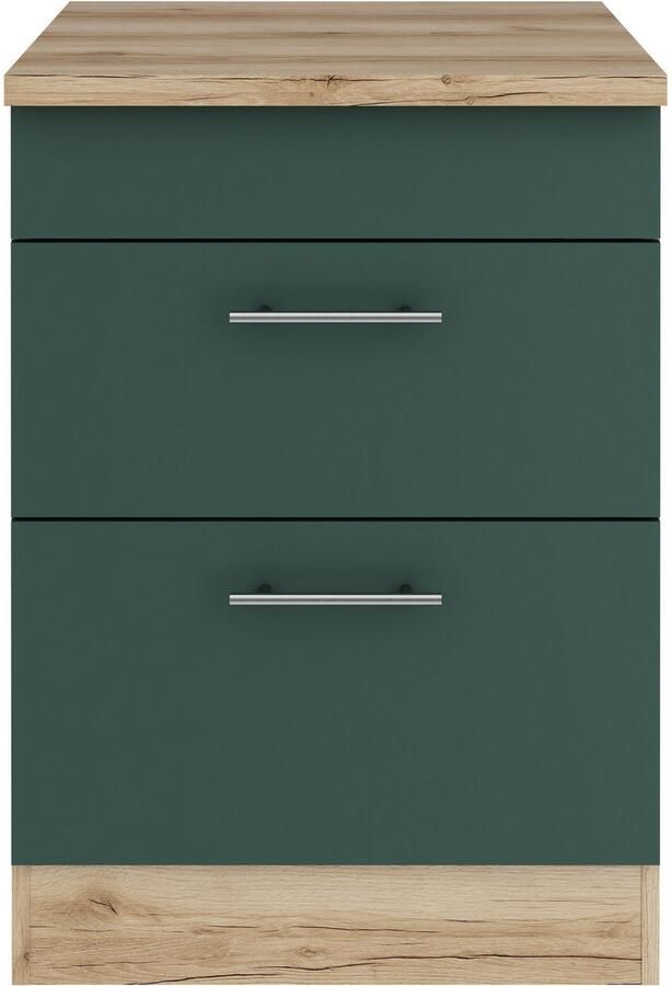 OPTIFIT Ombouwkast voor fornuis Bella Breedte 60 cm voor kookplaten 2 uittrekken - Foto 2