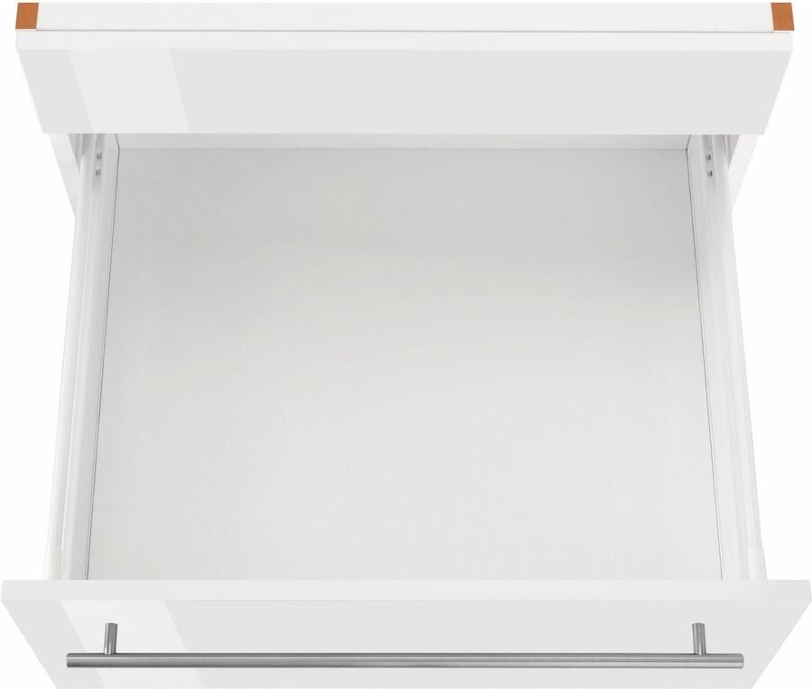 OPTIFIT Ombouwkast voor fornuis Bern 60 cm breed met 2 laden met in hoogte verstelbare poten