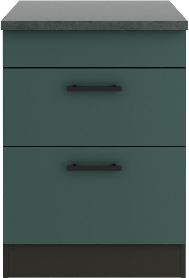 OPTIFIT Ombouwkast voor fornuis Palma Breedte 60 cm voor kookplaten met 2 uittrekken - Foto 2