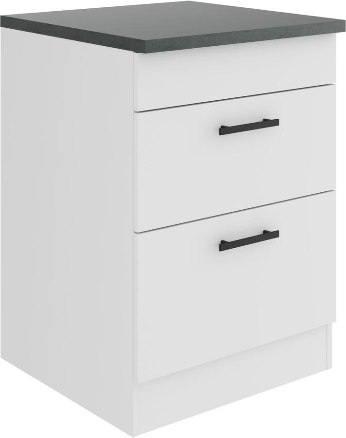 OPTIFIT Ombouwkast voor fornuis Palma Breedte 60 cm voor kookplaten met 2 uittrekken - Foto 3