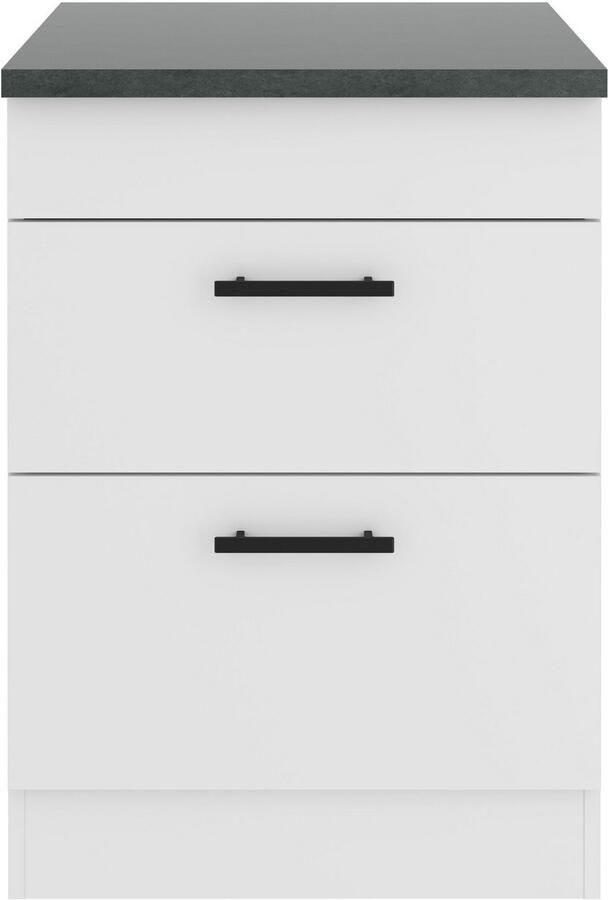 OPTIFIT Ombouwkast voor fornuis Palma Breedte 60 cm voor kookplaten met 2 uittrekken - Foto 2