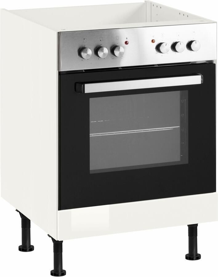OPTIFIT Ombouwkast voor oven Bern 60 cm breed met in hoogte verstelbare stelpoten - Foto 3