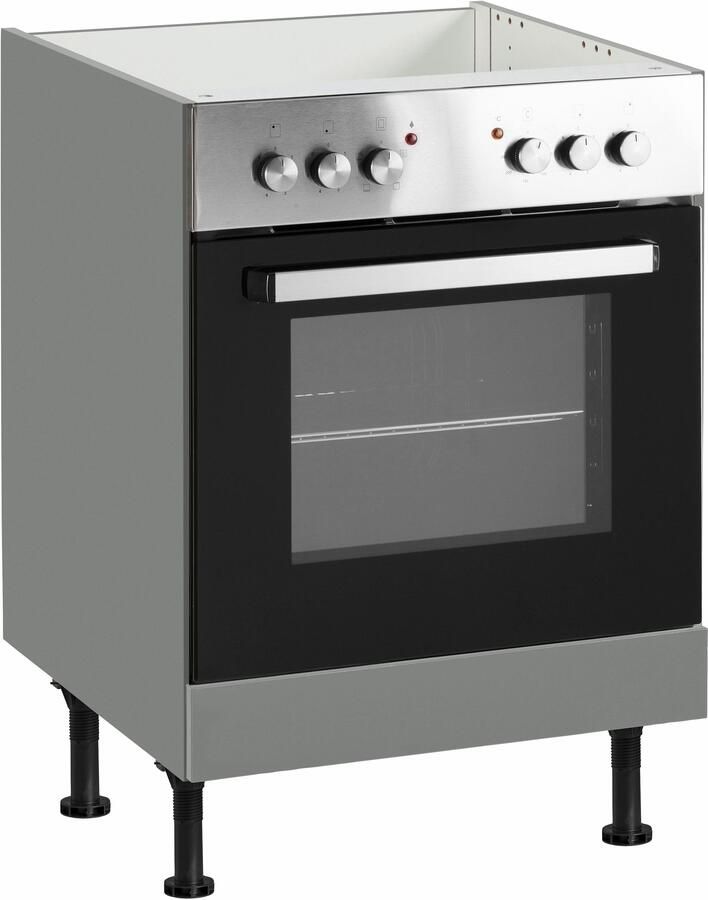 OPTIFIT Ombouwkast voor oven Bern 60 cm breed met in hoogte verstelbare stelpoten - Foto 3