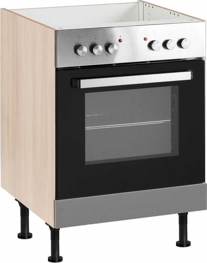 OPTIFIT Ombouwkast voor oven Bern 60 cm breed met in hoogte verstelbare stelpoten - Foto 2