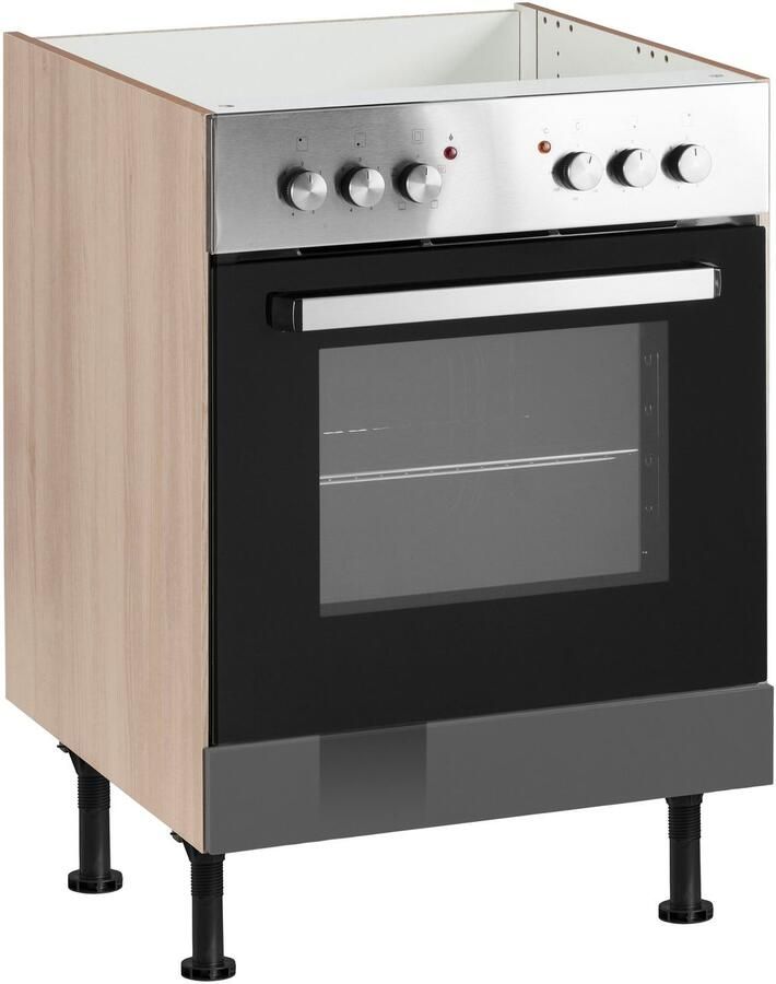 OPTIFIT Ombouwkast voor oven Bern 60 cm breed met in hoogte verstelbare stelpoten - Foto 3