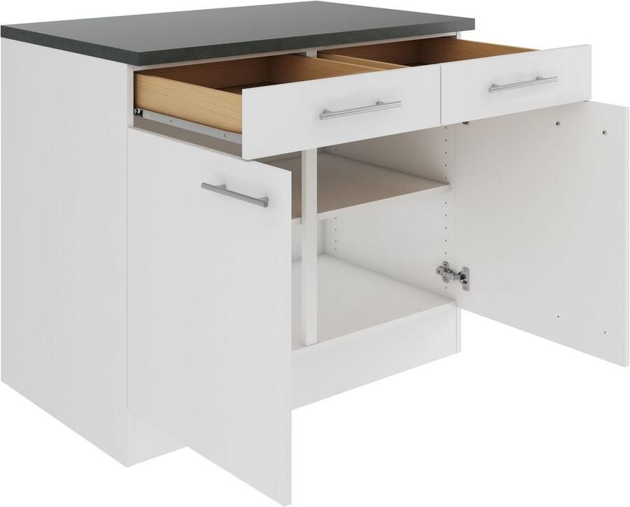 OPTIFIT Onderkast Bella Breedte 100 cm met 2 deuren en 2 lades - Foto 2