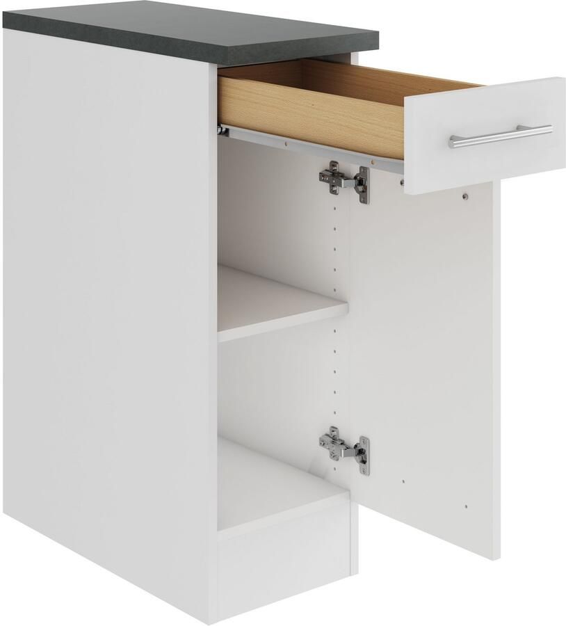 OPTIFIT Onderkast Bella Breedte 30 cm 1 deur 1 legplank 1 lade