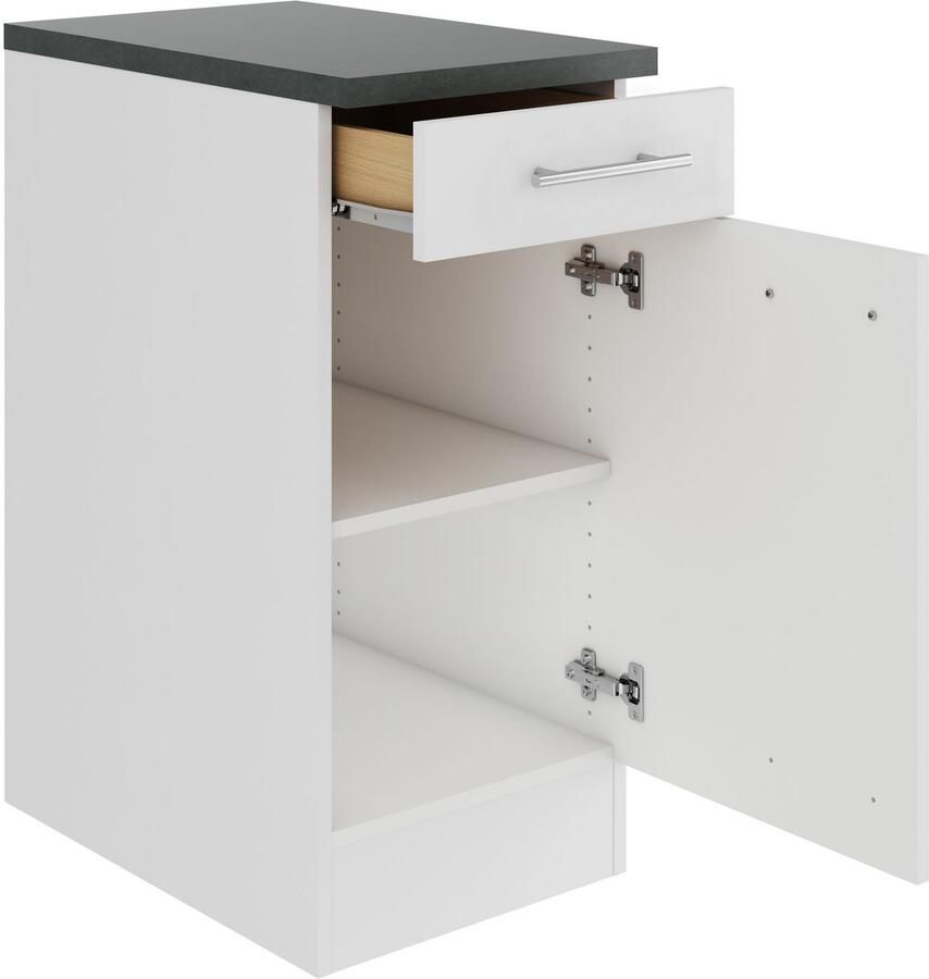 OPTIFIT Onderkast Bella Breedte 40 cm 1 deur 1 legplank 1 lade