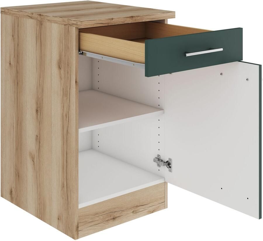 OPTIFIT Onderkast Bella Breedte 50 cm 1 deur 1 legplank 1 lade