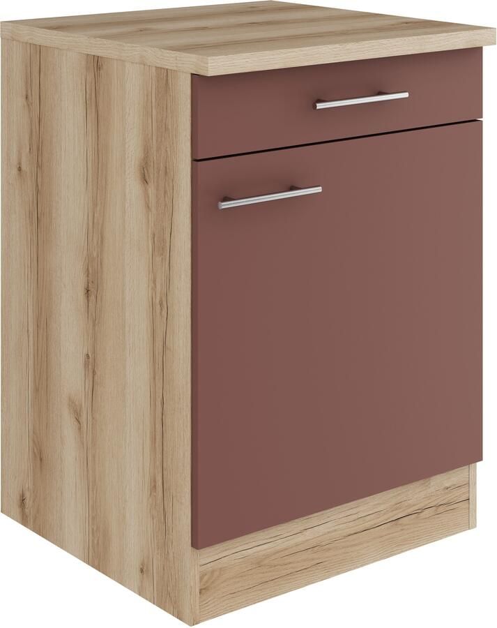 OPTIFIT Onderkast Bella Breedte 60 cm 1 deur 1 legplank 1 lade - Foto 3