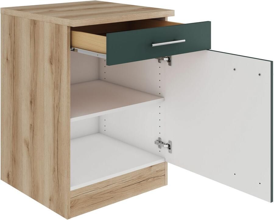 OPTIFIT Onderkast Bella Breedte 60 cm 1 deur 1 legplank 1 lade