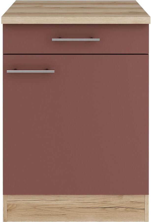 OPTIFIT Onderkast Bella Breedte 60 cm 1 deur 1 legplank 1 lade - Foto 2