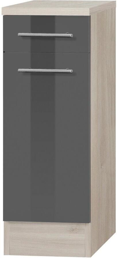 OPTIFIT Onderkast Bern 30 cm breed met 1 deur en lade met in hoogte verstelbare poten