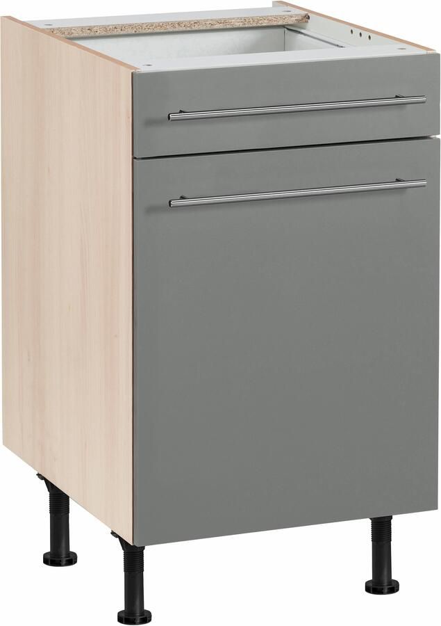 OPTIFIT Onderkast Bern 50 cm breed met deur en lade in hoogte verstelbare poten - Foto 3