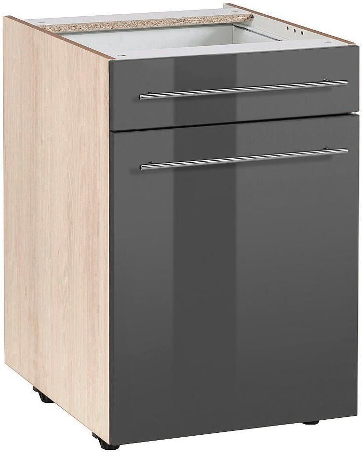 OPTIFIT Onderkast Bern 50 cm breed met deur en lade in hoogte verstelbare poten - Foto 3