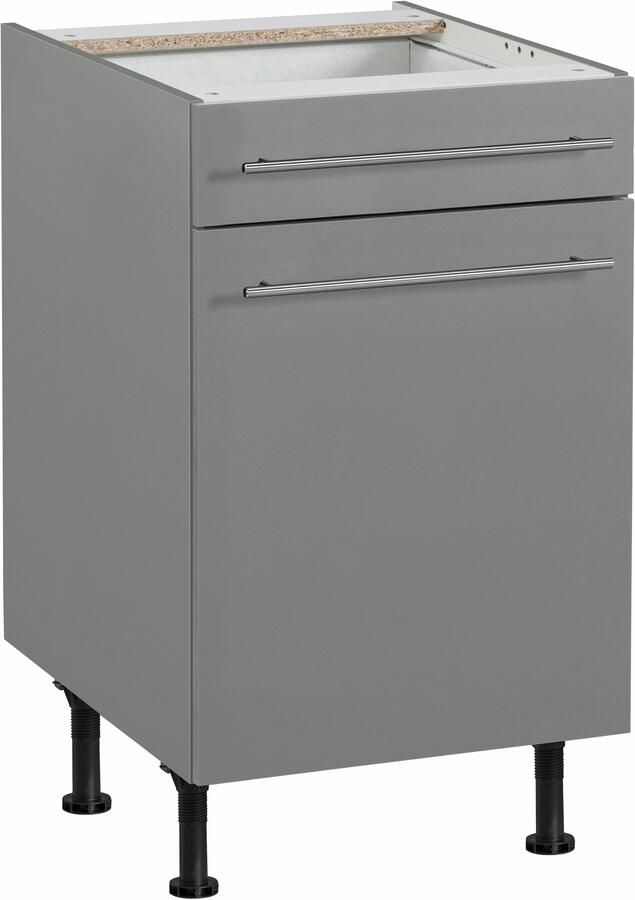 OPTIFIT Onderkast Bern 50 cm breed met deur en lade in hoogte verstelbare poten - Foto 3