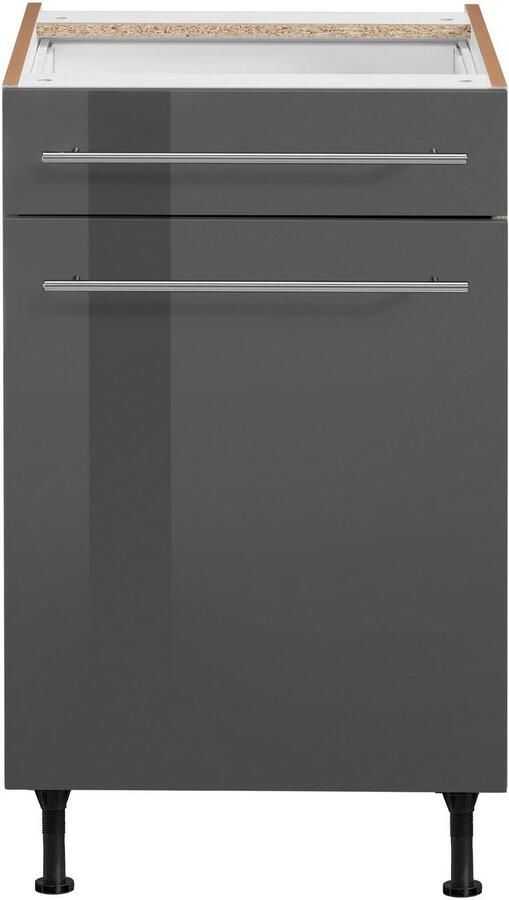 OPTIFIT Onderkast Bern 50 cm breed met deur en lade in hoogte verstelbare poten - Foto 6