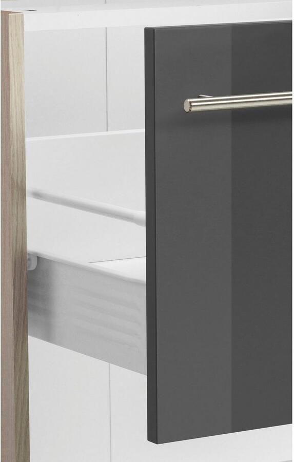 OPTIFIT Onderkast Bern 60 cm breed met lade en 2 laden in hoogte verstelbare poten - Foto 5