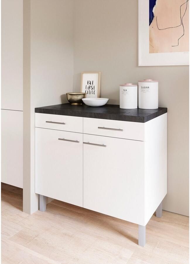 OPTIFIT Onderkast Breedte 100 cm 2 deuren 2 laden - Foto 2