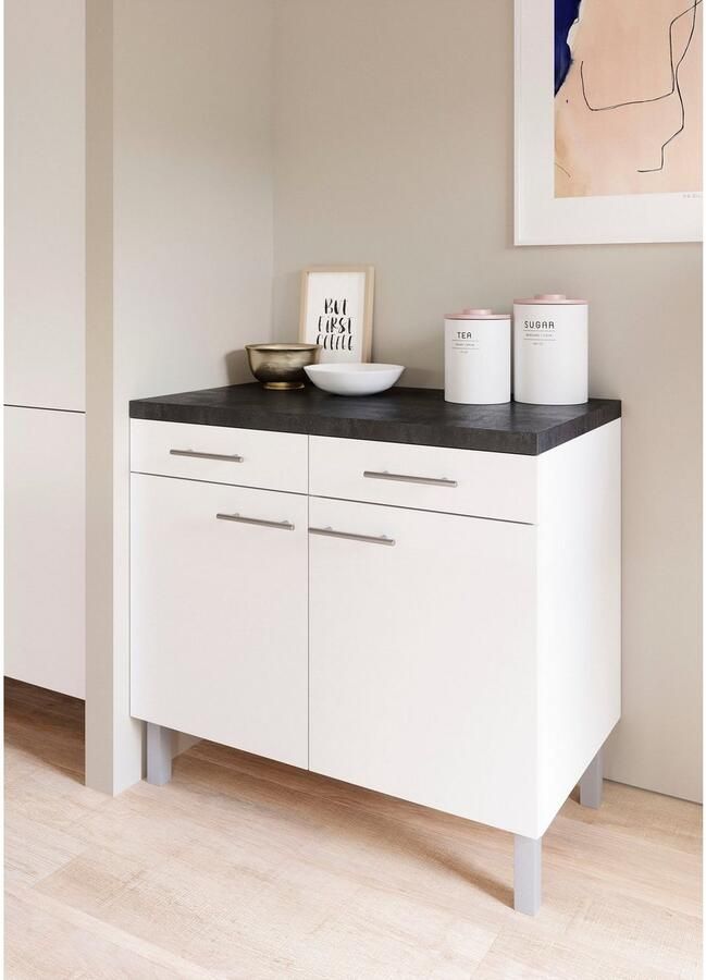 OPTIFIT Onderkast Breedte 100 cm 2 deuren 2 laden - Foto 2