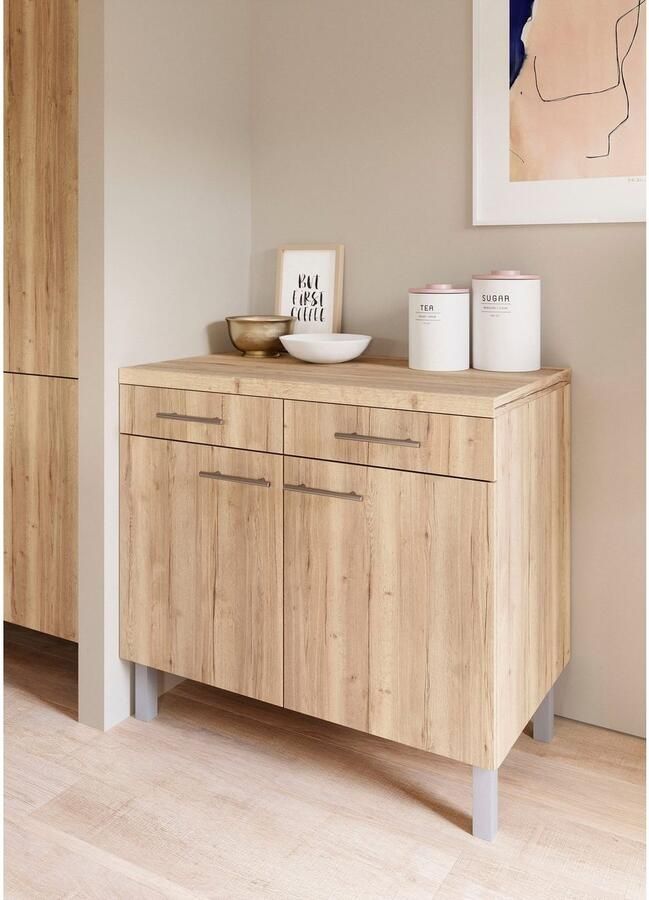 OPTIFIT Onderkast Breedte 100 cm 2 deuren 2 laden - Foto 3