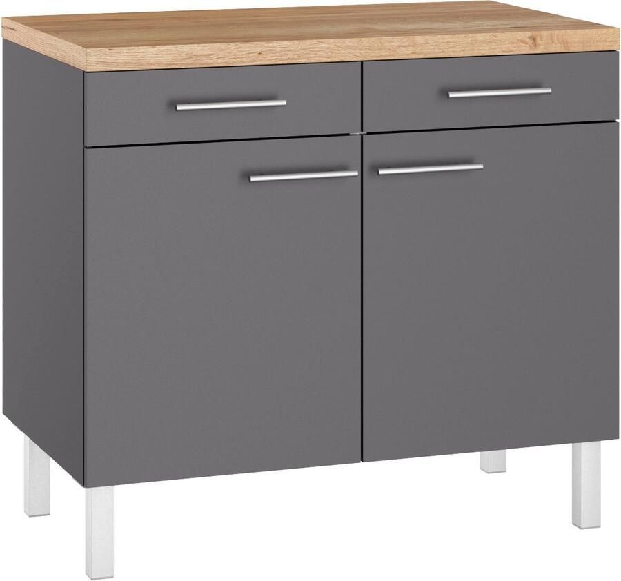 OPTIFIT Onderkast Breedte 100 cm 2 deuren 2 laden - Foto 2