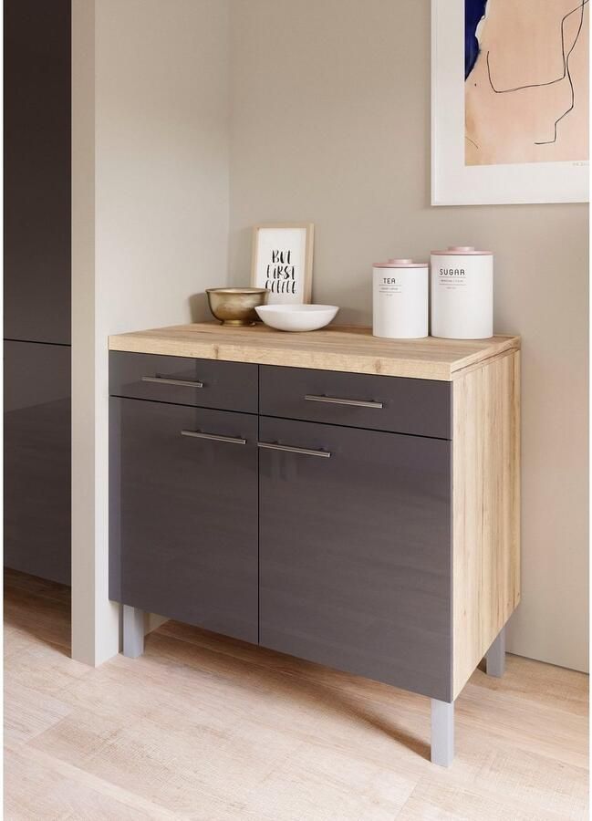 OPTIFIT Onderkast Breedte 100 cm 2 deuren 2 laden - Foto 3