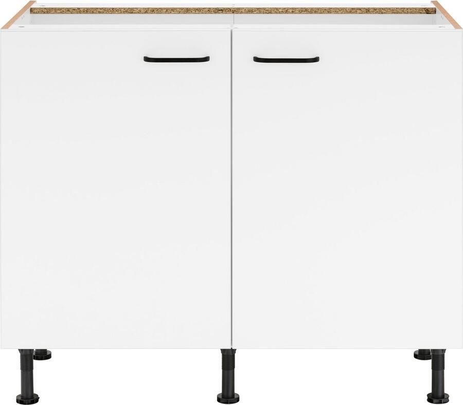 OPTIFIT Onderkast Elga met soft-close functie in hoogte verstelbare poten breedte 100 cm - Foto 3
