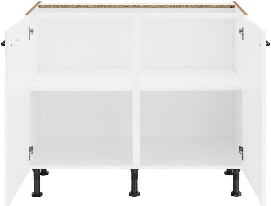 OPTIFIT Onderkast Elga met soft-close functie in hoogte verstelbare poten breedte 100 cm - Foto 4