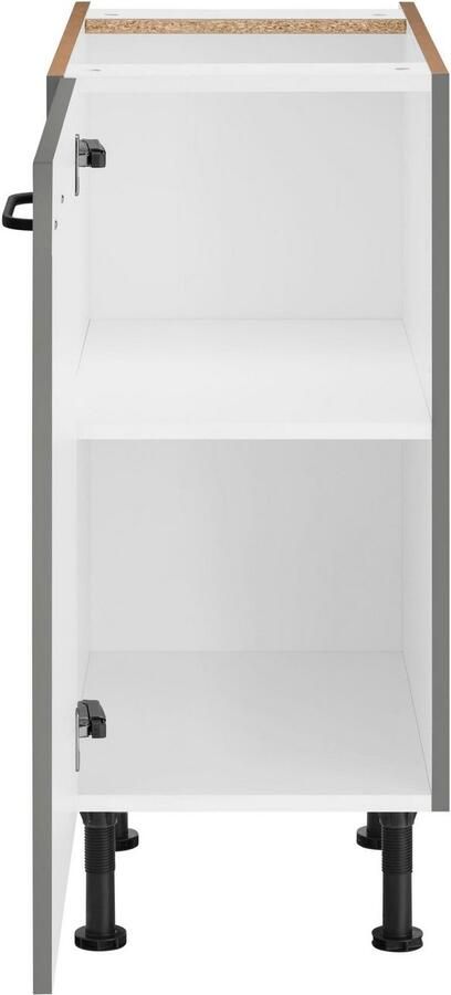 OPTIFIT Onderkast Elga met soft-close functie in hoogte verstelbare poten breedte 45 cm