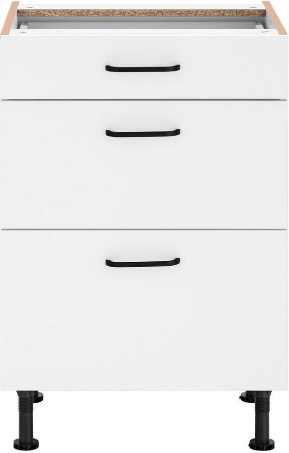 OPTIFIT Onderkast Elga met soft-close functie in hoogte verstelbare poten breedte 60 cm - Foto 4