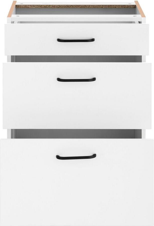 OPTIFIT Onderkast Elga met soft-close functie in hoogte verstelbare poten breedte 60 cm - Foto 3