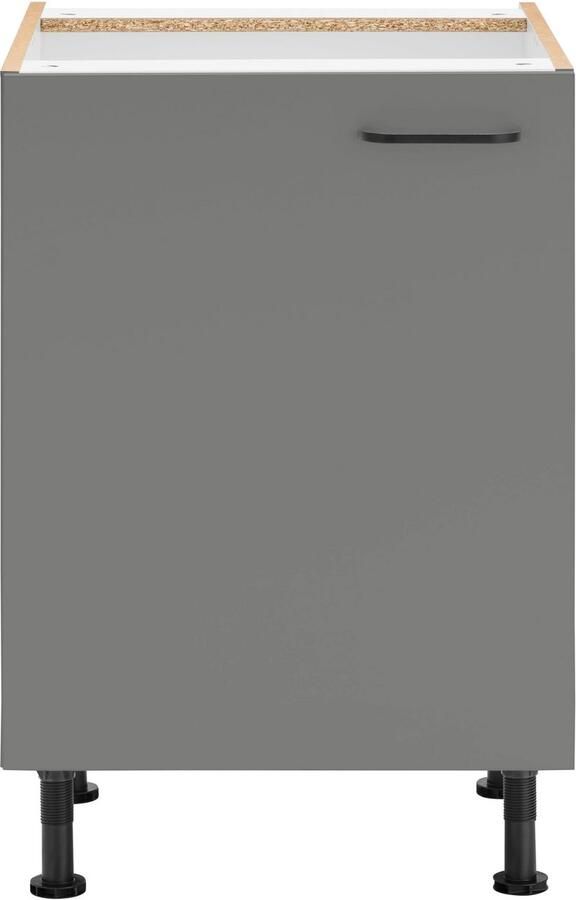 OPTIFIT Onderkast Elga met soft-close functie in hoogte verstelbare poten breedte 60 cm - Foto 3