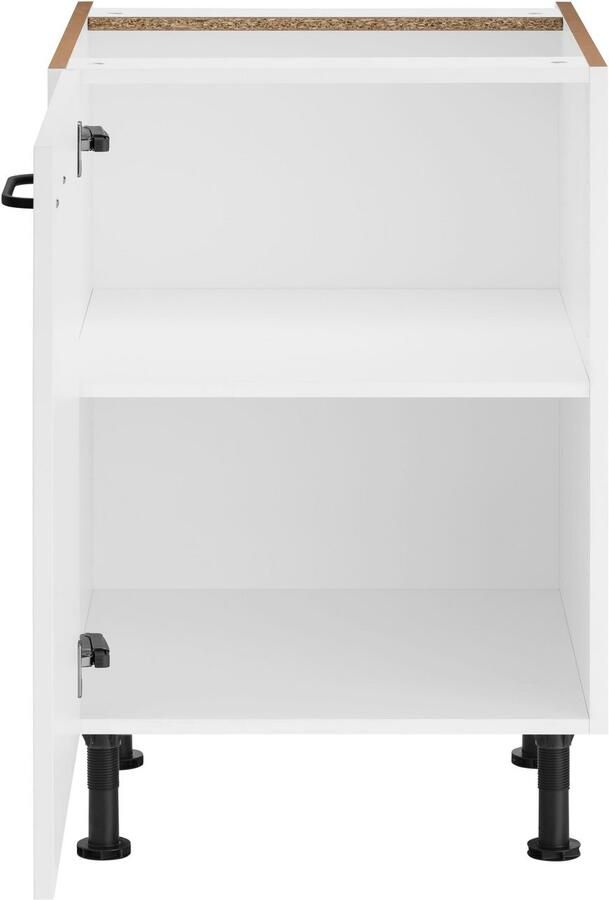 OPTIFIT Onderkast Elga met soft-close functie in hoogte verstelbare poten breedte 60 cm