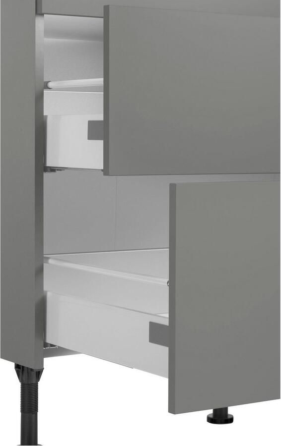 OPTIFIT Onderkast Elga met soft-close functie in hoogte verstelbare poten breedte 90 cm - Foto 4