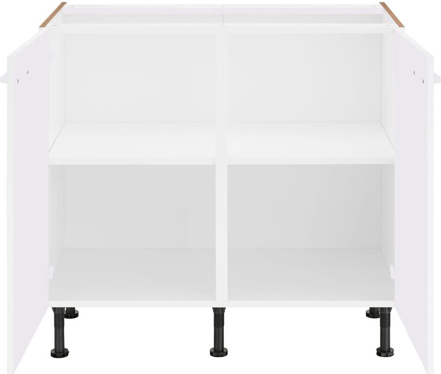 OPTIFIT Onderkast Elga met soft-close functie in hoogte verstelbare poten breedte 90 cm - Foto 3