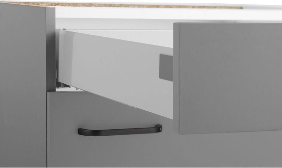 OPTIFIT Onderkast Elga met soft-closefunctie volledig uittrekbare lade metalen handgrepen breedte 60 cm - Foto 7