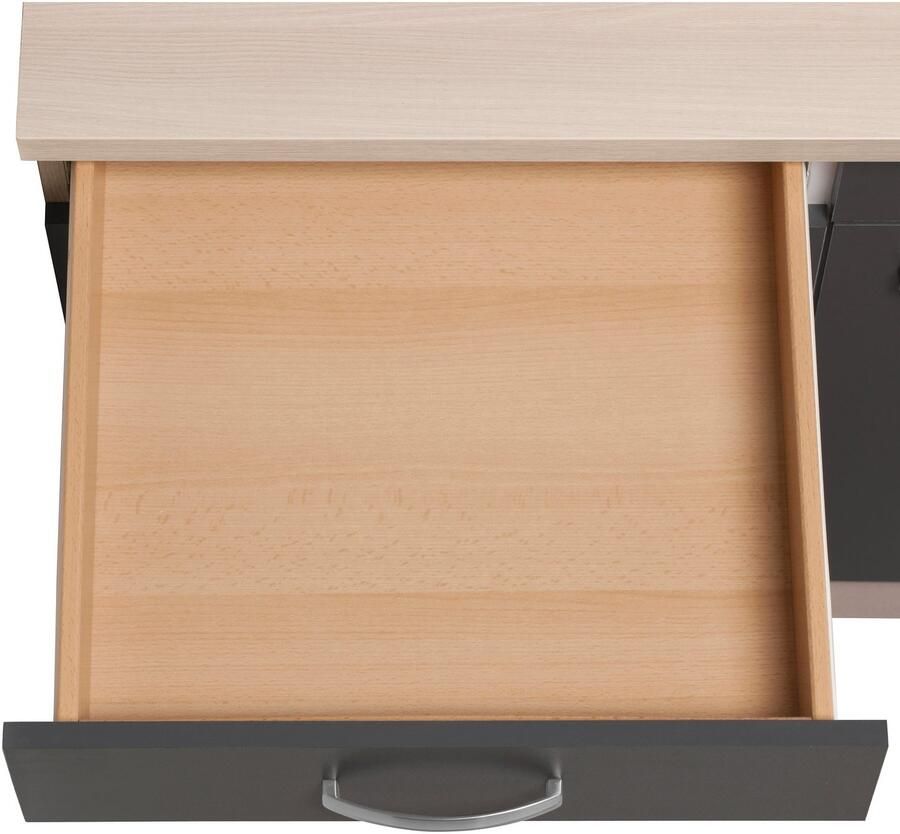 OPTIFIT Onderkast Faro met metalen handgrepen breedte 100 cm